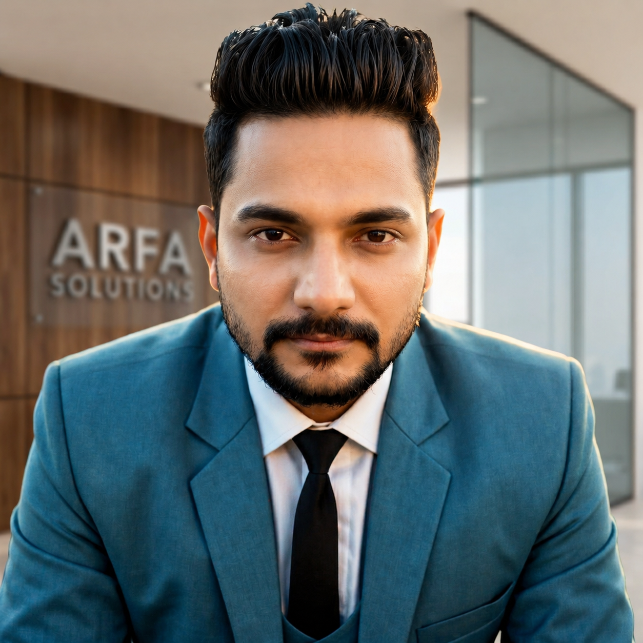 Faraz Khan — Founder of Arfa Solutions