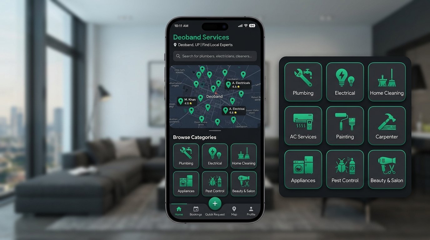Deoband Services App Preview