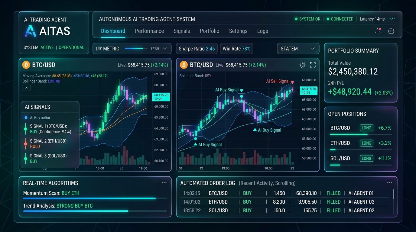 Trading Agent System UI Preview